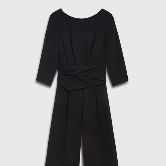 The Fold London Elegant Green Jumpsuit - Picture 3 of 4